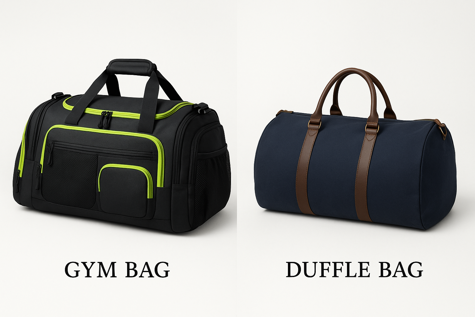 Gym Bag vs. Duffle Bag