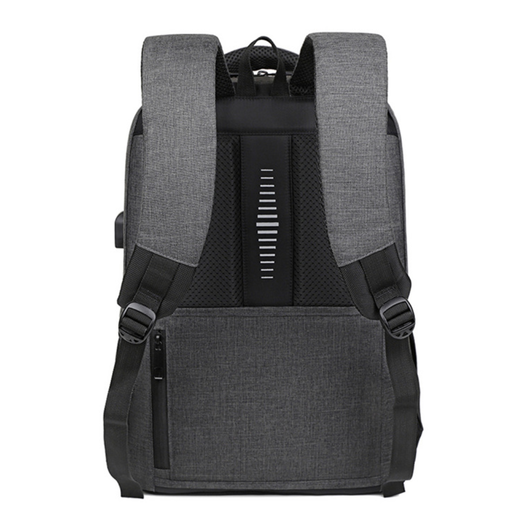 Men's Leisure Large Capacity Oxford Cloth USB Backpack