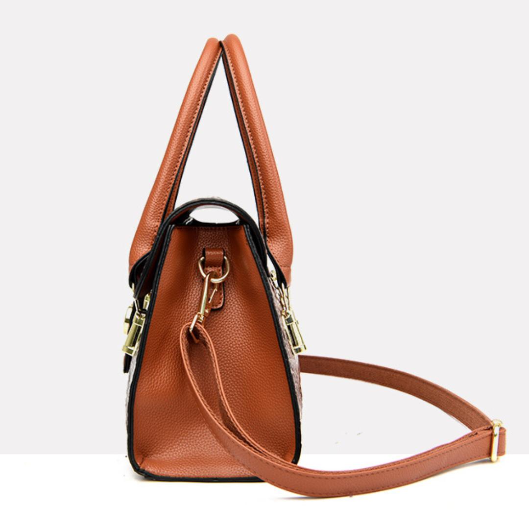 Trendy Crocodile Pattern Women's Shoulder Bag