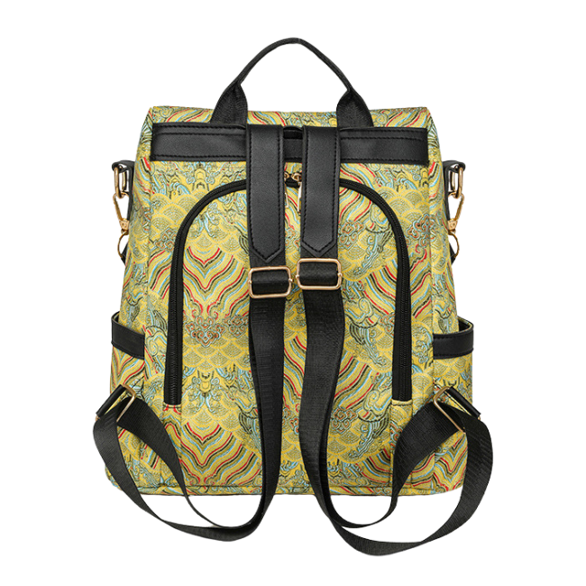 National Style Large Capacity Anti-Theft Backpack