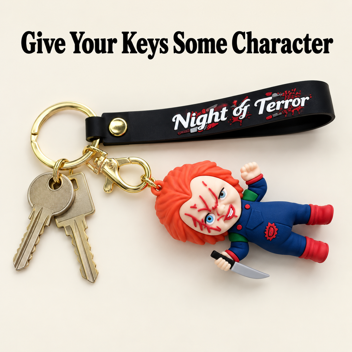 Halloween Horror Figure Keychain
