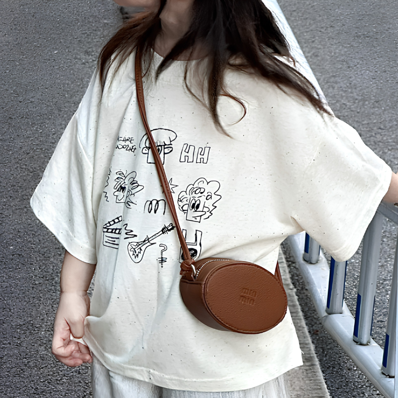 Mini Oval Crossbody Bag