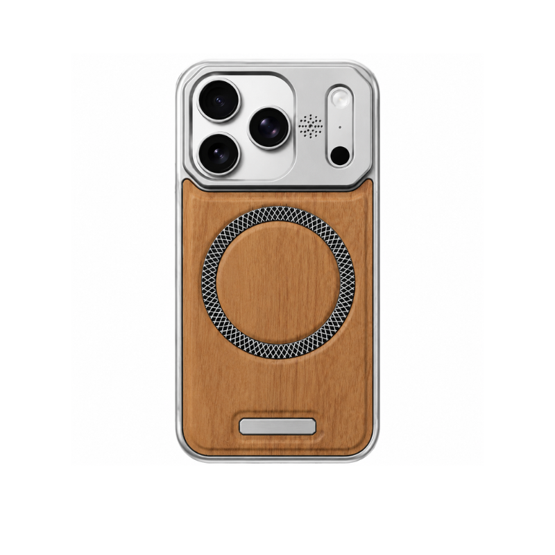 Norevia Wood Grain MagSafe Case