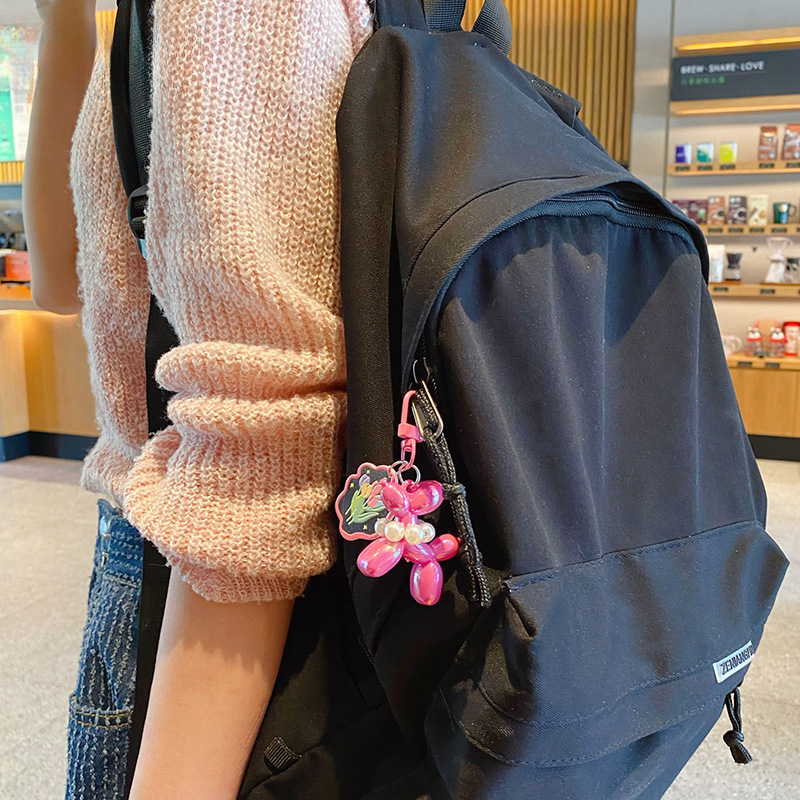Bubble Puppy Balloon Dog Bag Charm