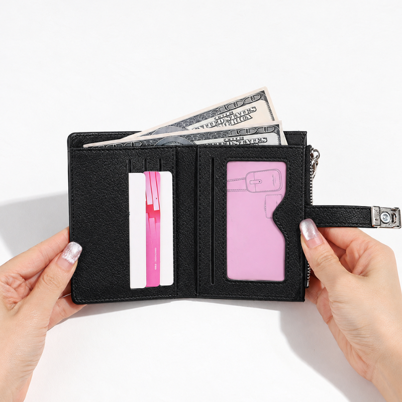 SecureCharm Women’s Compact Wallet