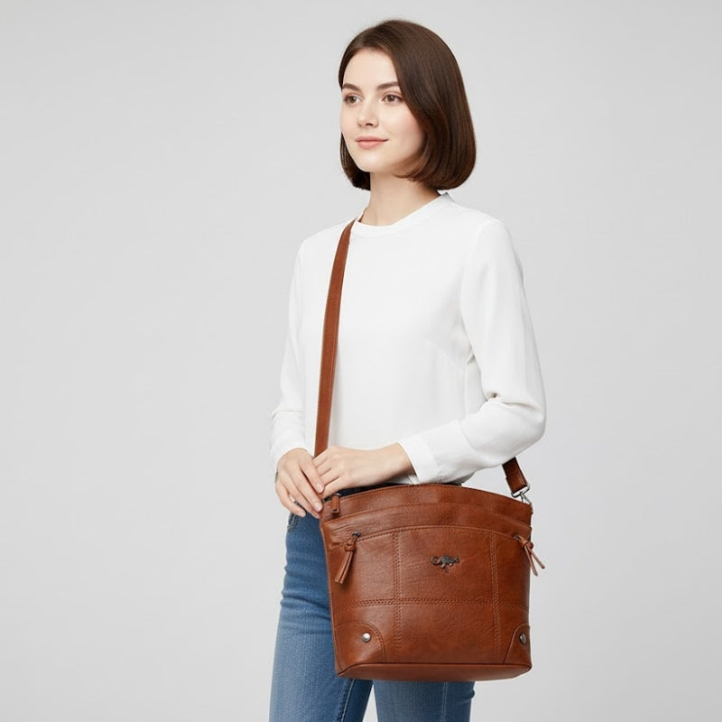 The Solace Curve Crossbody Bag