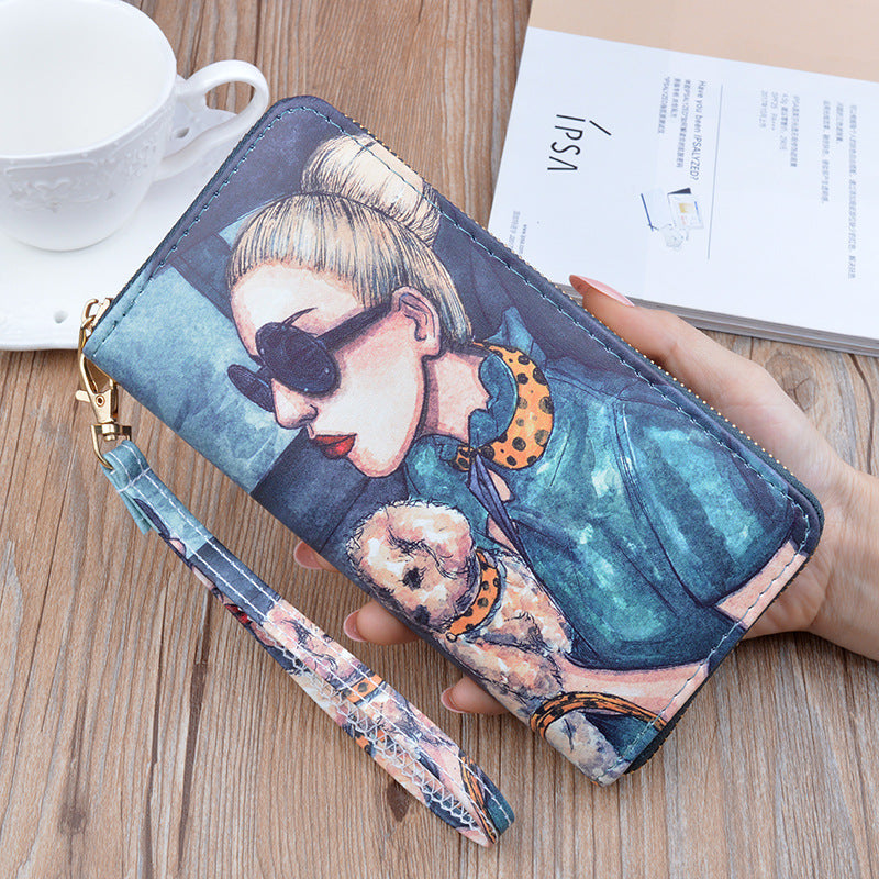 Style Long Zipper  Women's Wallet