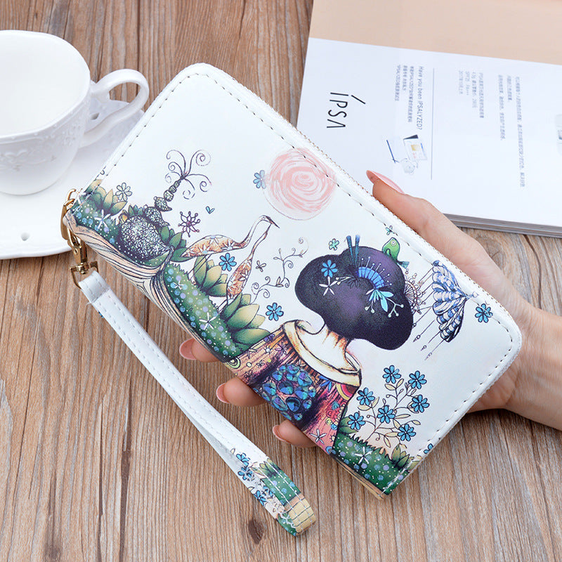 Style Long Zipper  Women's Wallet