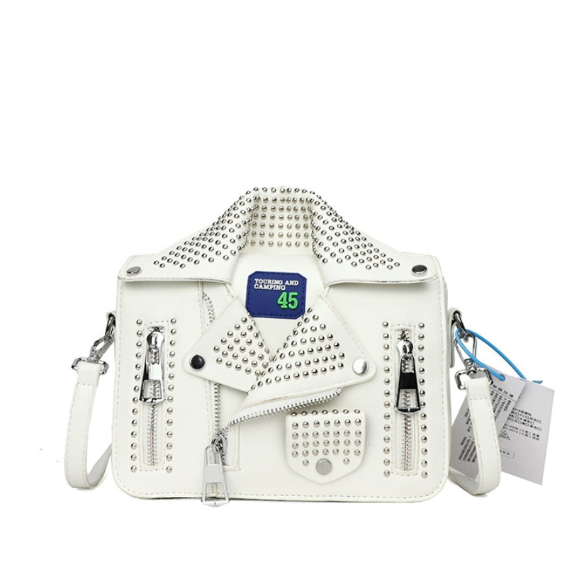 Women’s Studded Mini Rivet Shoulder Bag