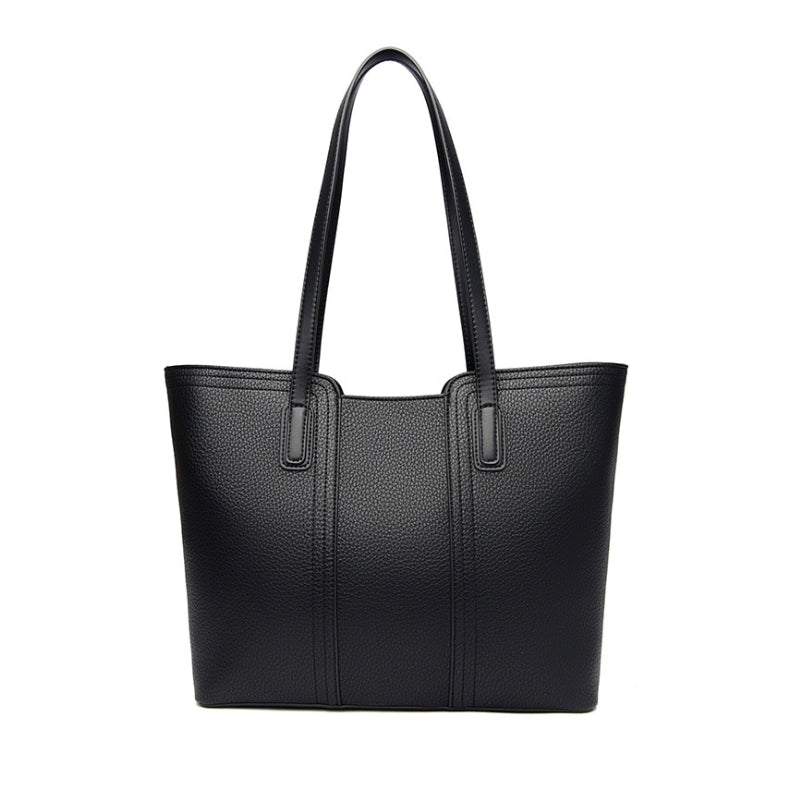 Women's High End Chic Structured Textured Shoulder Bag