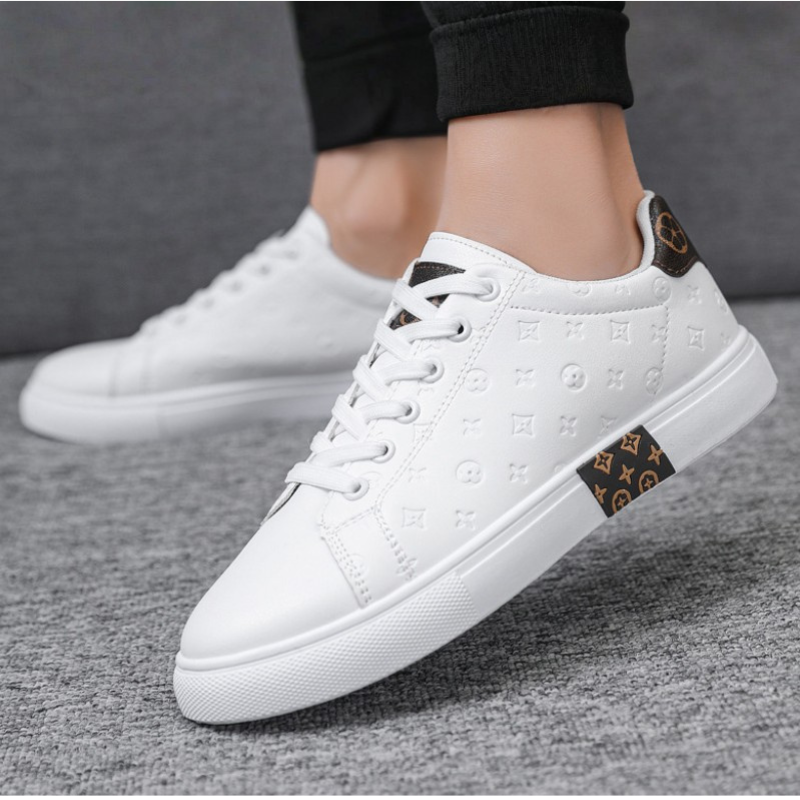 Spring Stride White Sport Sneakers