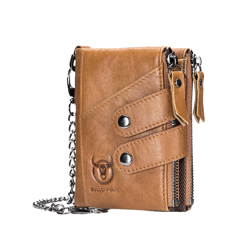Captain Cow Vintage RFID Genuine Leather Wallet for Men