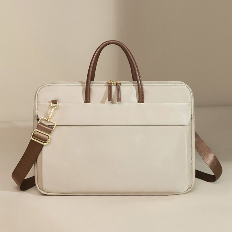 Ladies' Fashionable Nylon Laptop Commuter Bag