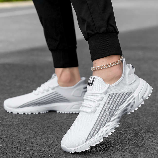 Men’s Fly Knit Marathon Jogging Runner Shoes