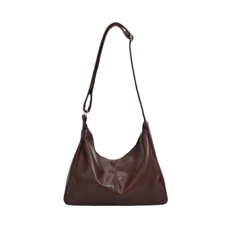 Cocoa Curve Shoulder Bag