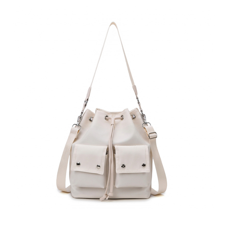 Effortless Ivory Crossbody Bag