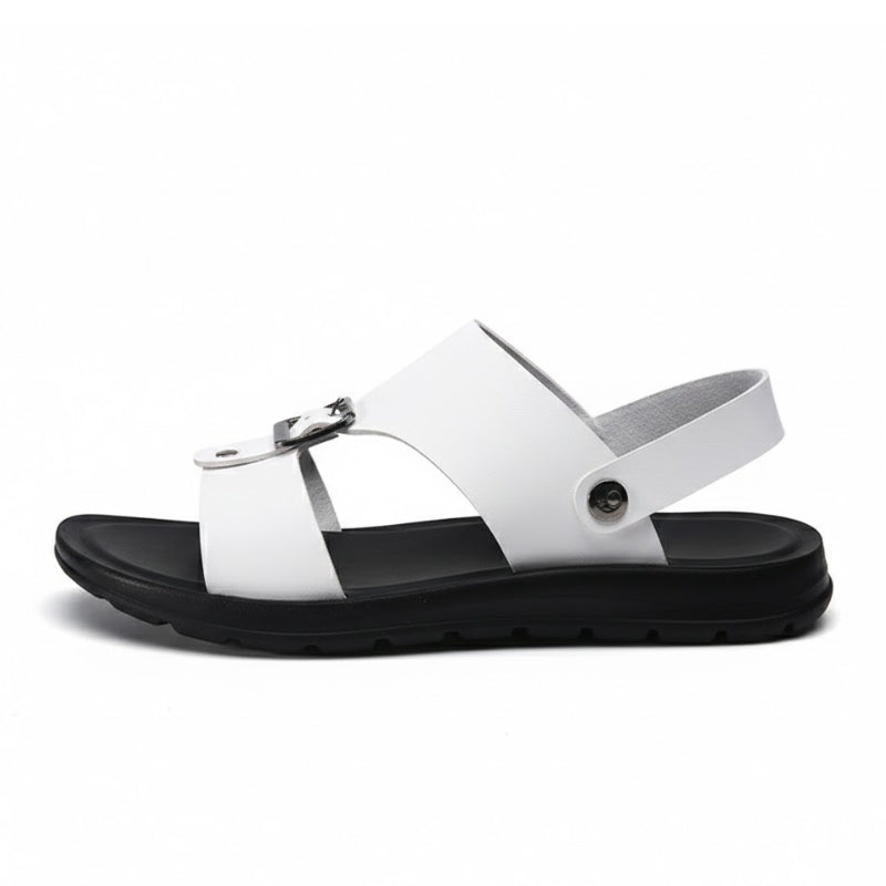 Men's Buckled Slingback Leisure Sandals