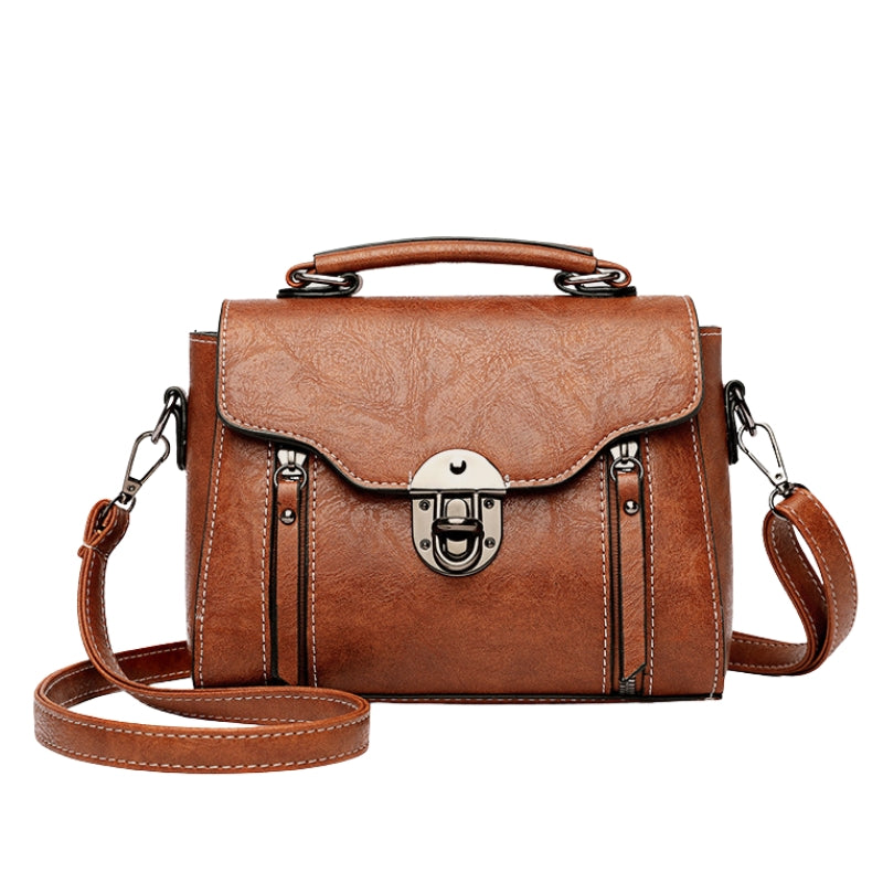 Classic Leather Crossbody Bag