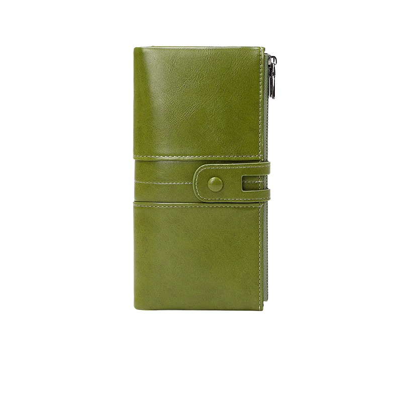 Sage Slimline Clutch RFID Wallet