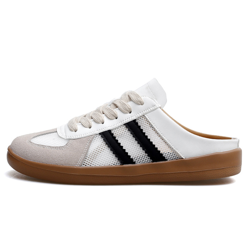 Women's Breathable Mesh Slip-On Backless Fashion Sneakers