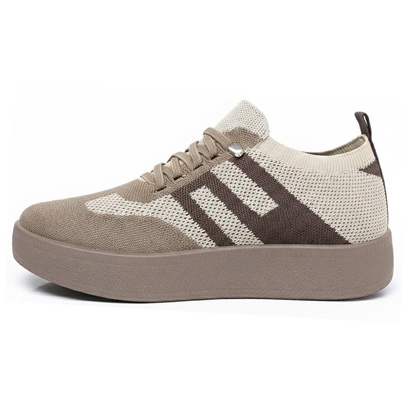 Women's Casual Knit Platform Sneakers