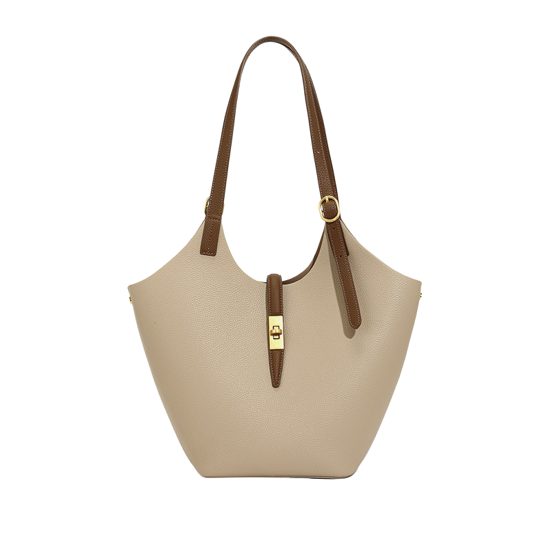 Elegant Grain Style Shoulder Bag