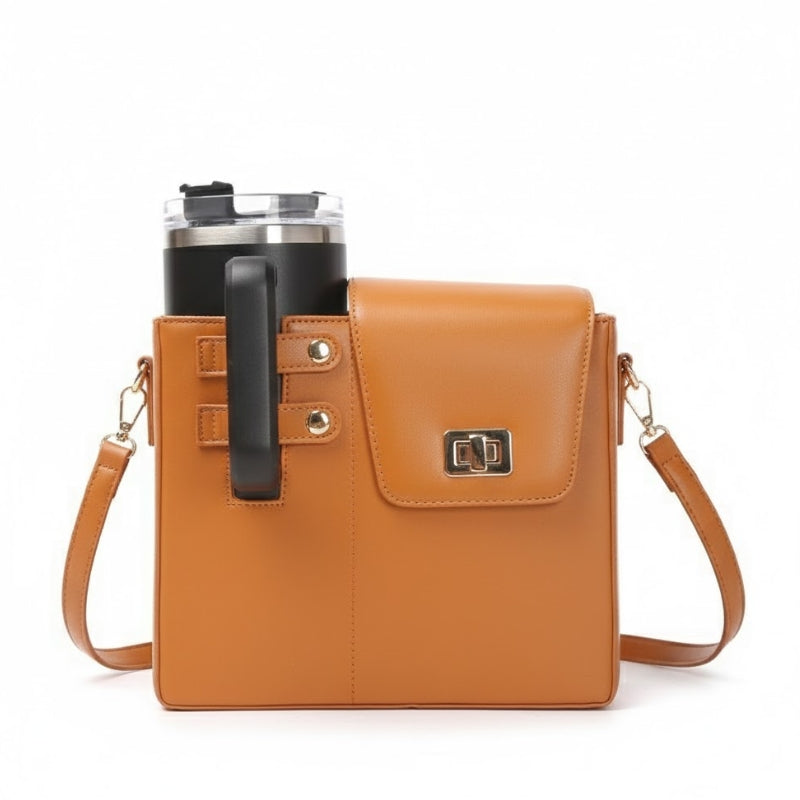 Multi Functional Tumbler Holder Shoulder Bag
