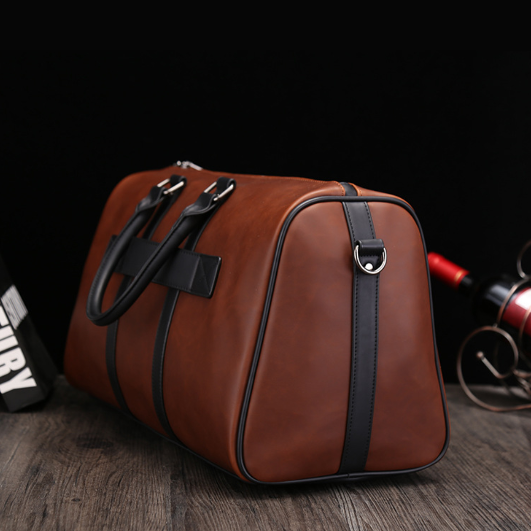 Trendy Retro Men's Horizontal  Duffle Bag