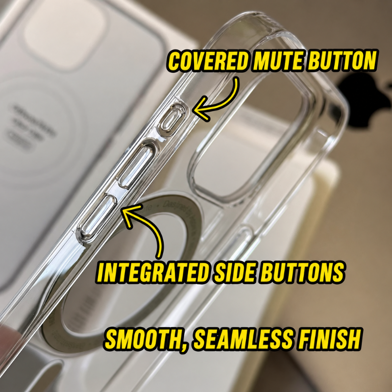 Crystal Clear Magnetic Phone Case