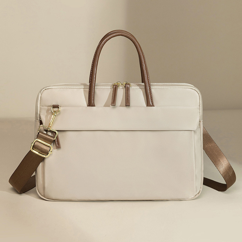 Ladies' Fashionable Nylon Laptop Commuter Bag