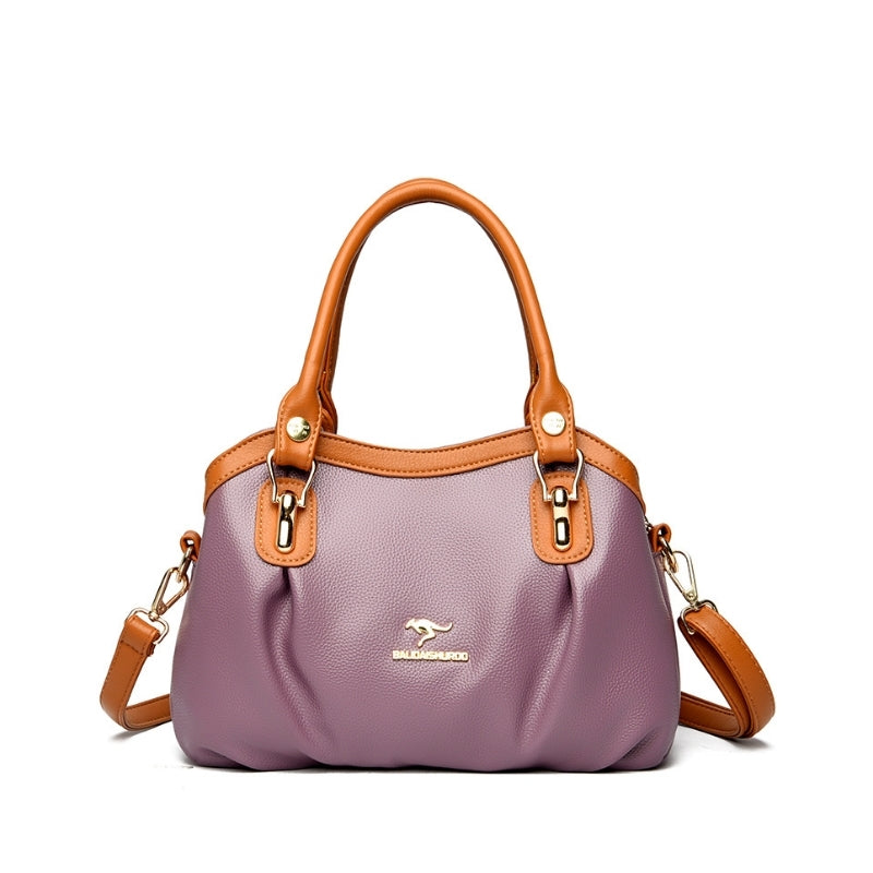 Refined Gloss Finish Everyday Handbag