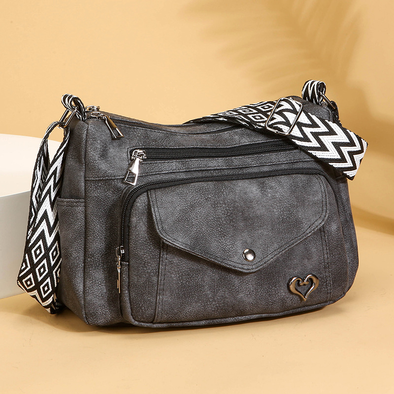 Vintage Comfort Crossbody Bag
