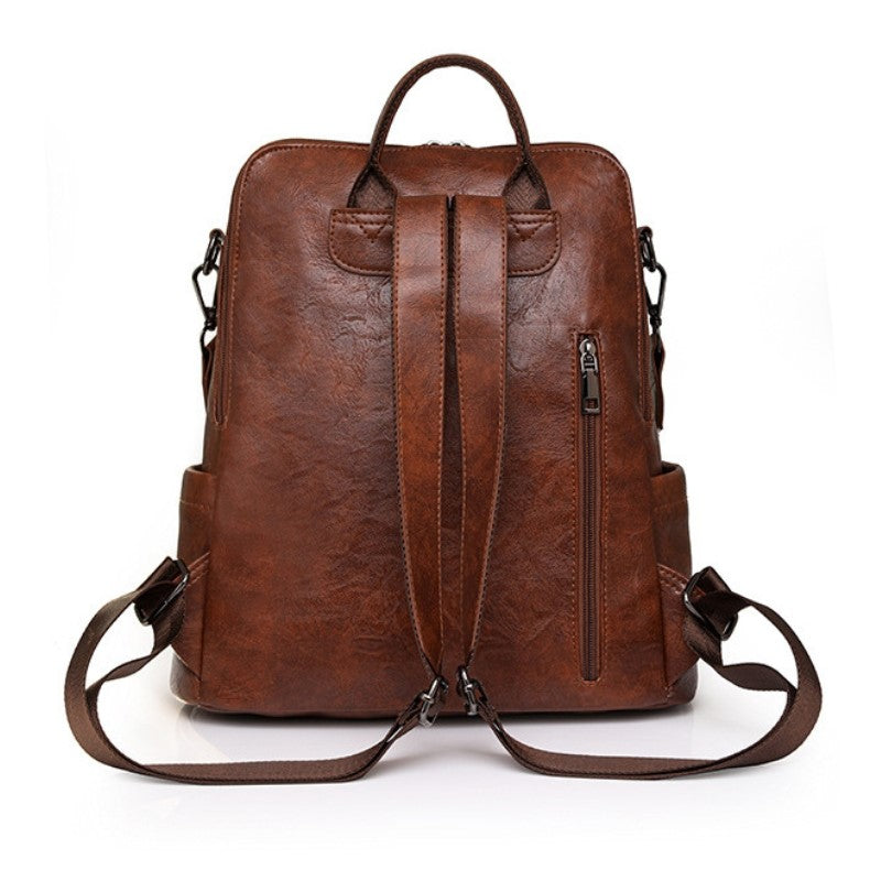 Retro Large Capacity Women's Dual-rpose Backpack