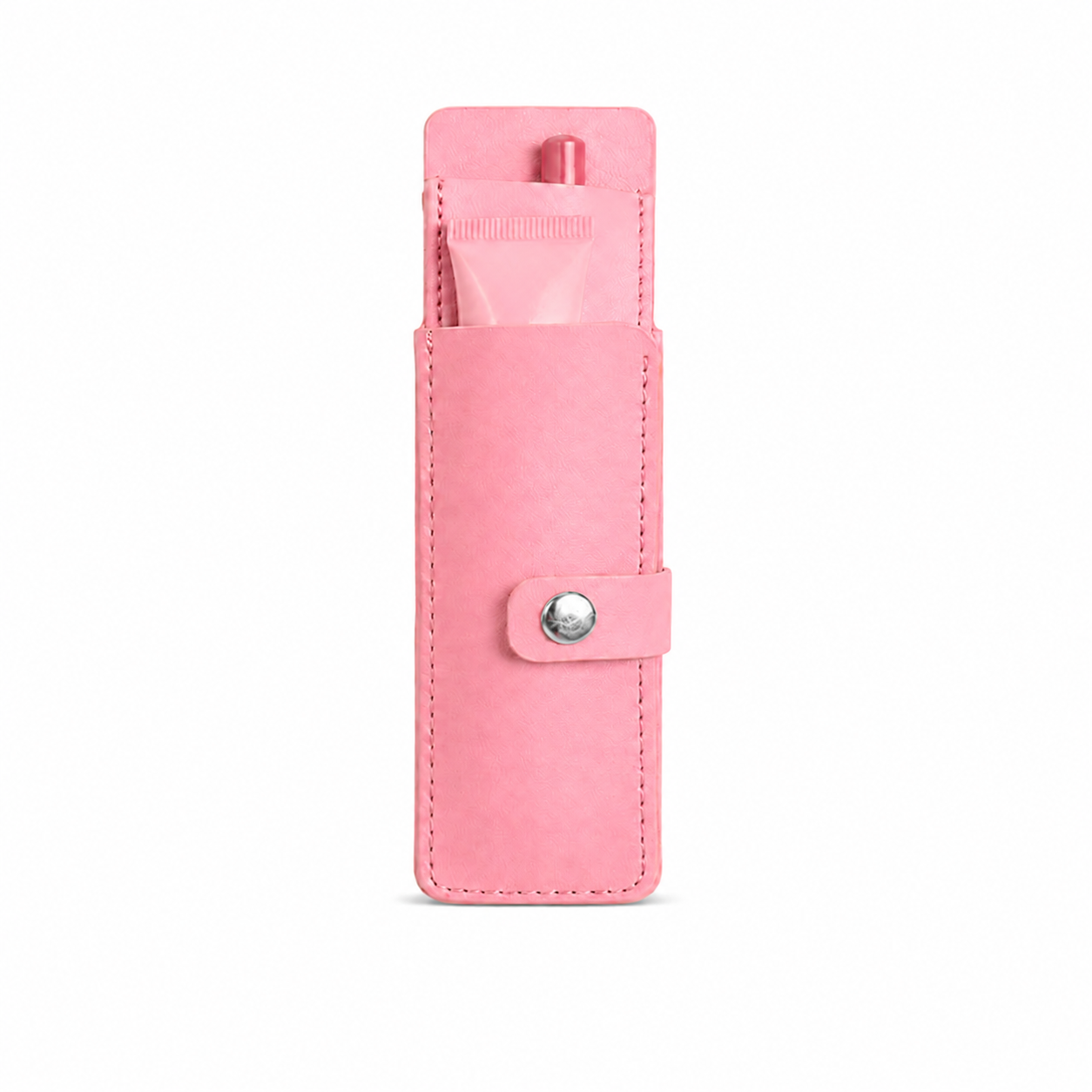 PU Leather Makeup Pouch with Mirror