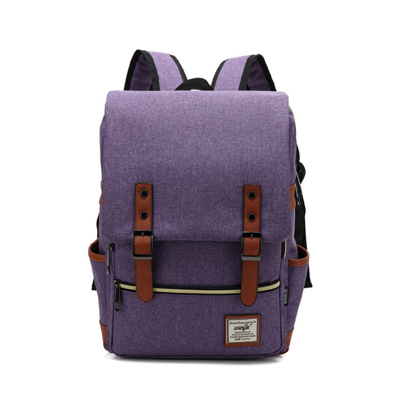 Foreign Trade Women Outdoor Canvas Large Backpack