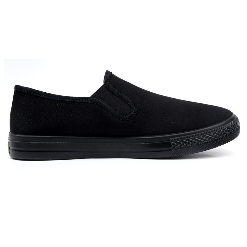 NoirClassic Canvas Sneakers