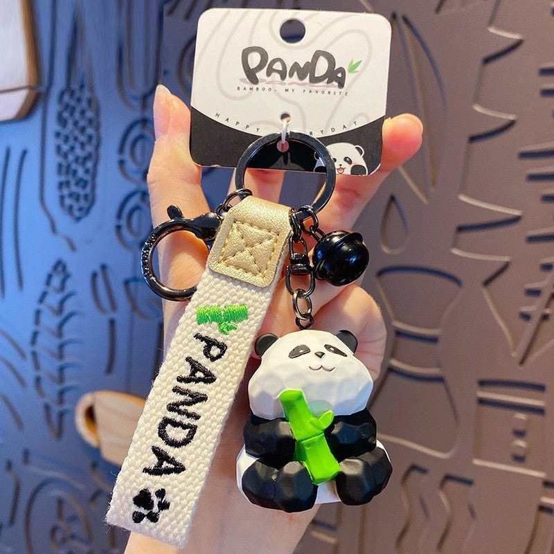 Creative Resin Panda Bag Charm