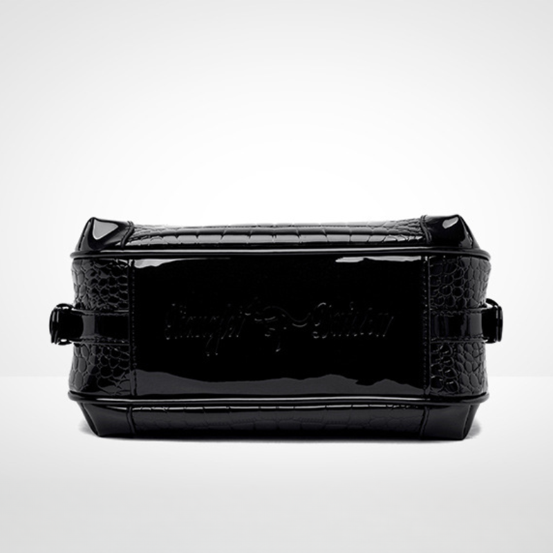 Fashionable Patent Leather Shoulder Bag for Women