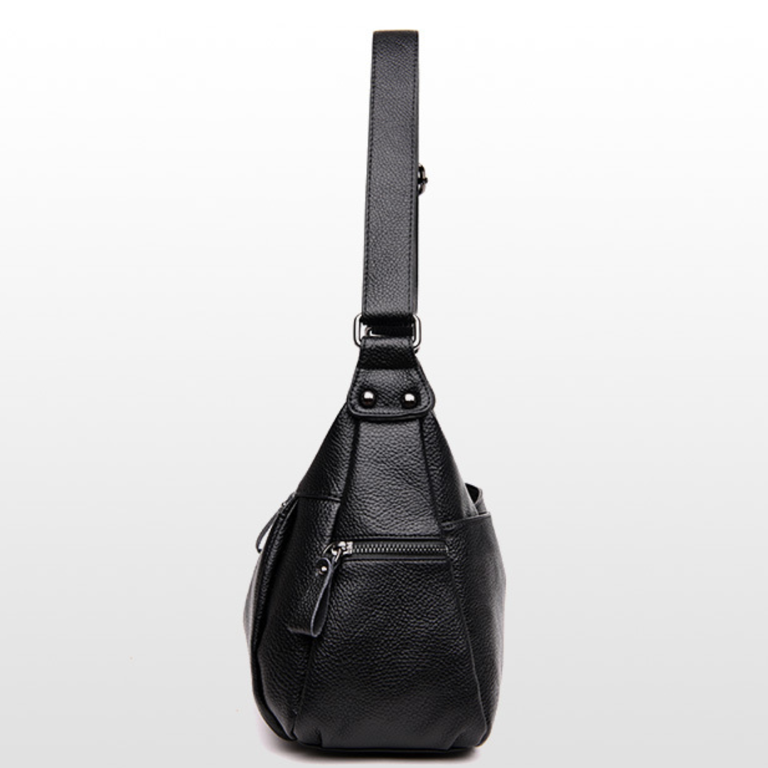 Soft PU Leather Large Capacity Crossbody Mom Bag