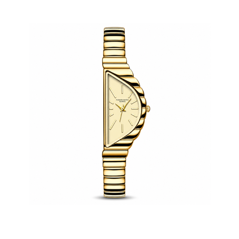 Elegant Teardrop Silver Bracelet Watch