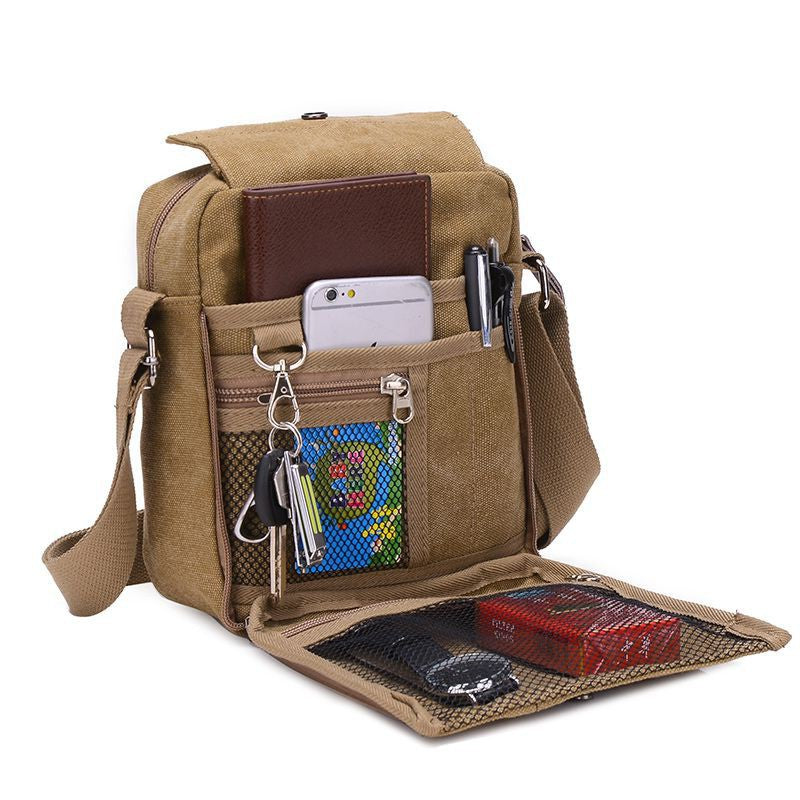 Canvas Casual Outdoor Crossbody Bag
