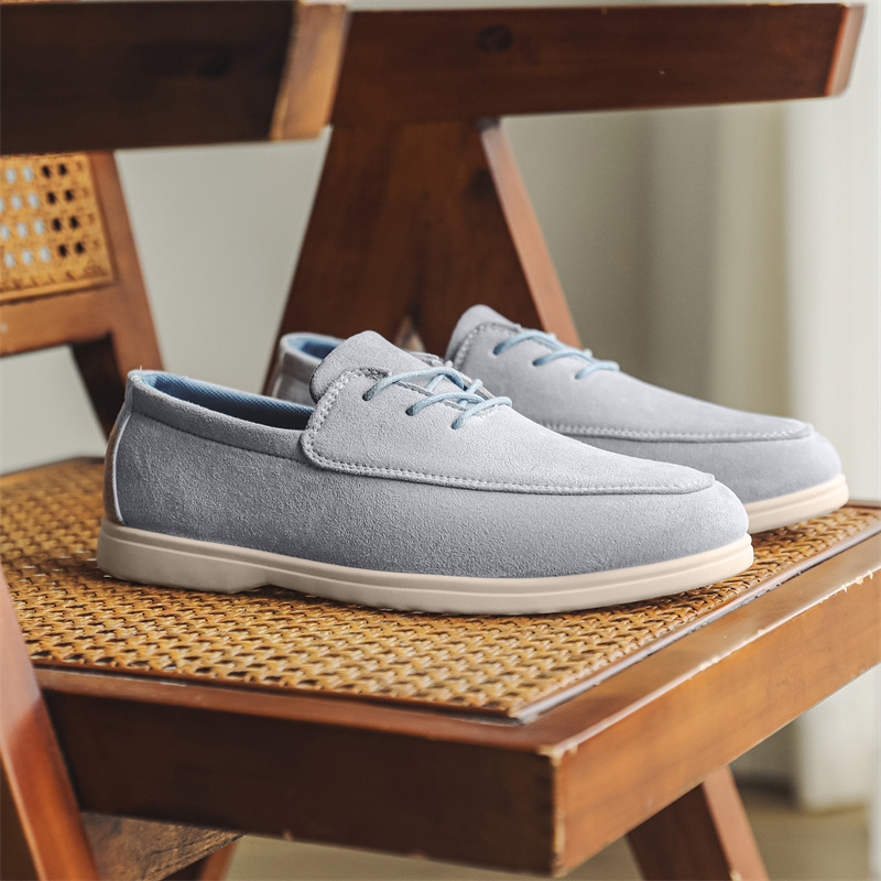 Men's Sleek Low-Profile Essential Slip-On Loafers