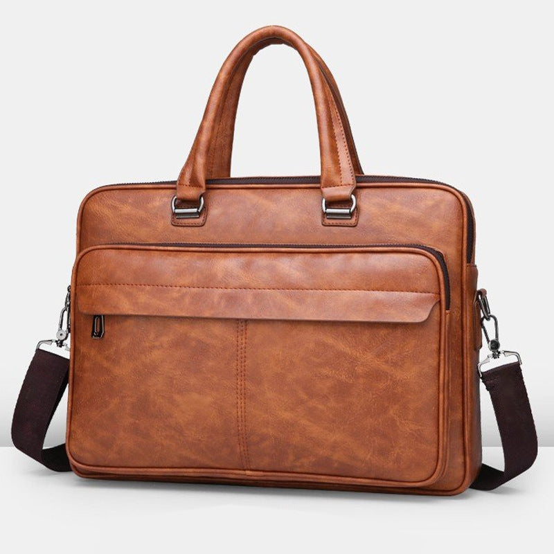 Professional Executive Vegan Leather Laptop Bag