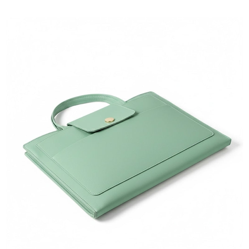 Thickened Waterproof Leather Briefcase Laptop Bag