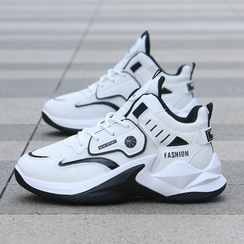 Men's Professional Padded High-Top Sport Runner Shoes