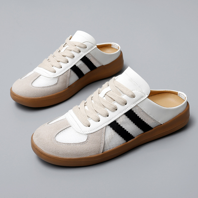 Women's Breathable Mesh Slip-On Backless Fashion Sneakers