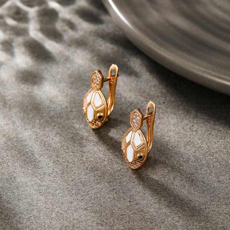 Luxury Turtle Design Niche Earrings