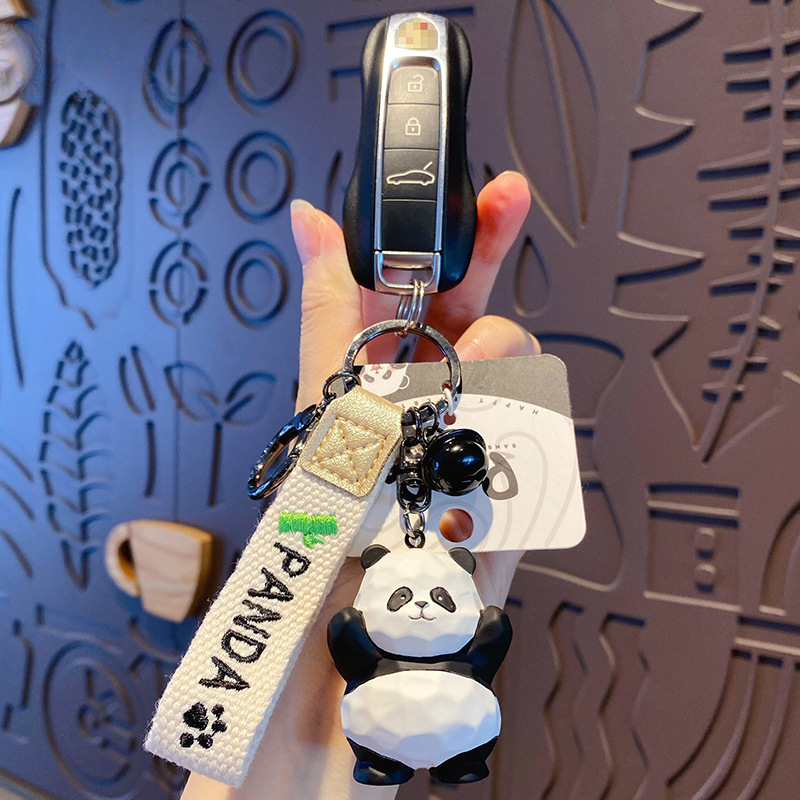 Creative Resin Panda Bag Charm