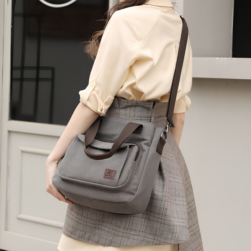 Canvas Commuting Women’s Shoulder Bag