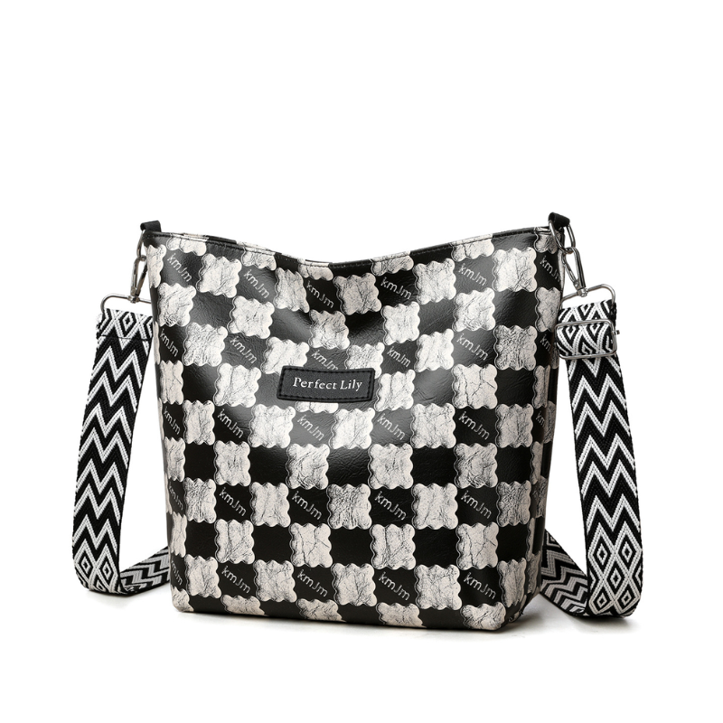 Pattern Play Shoulder Bag